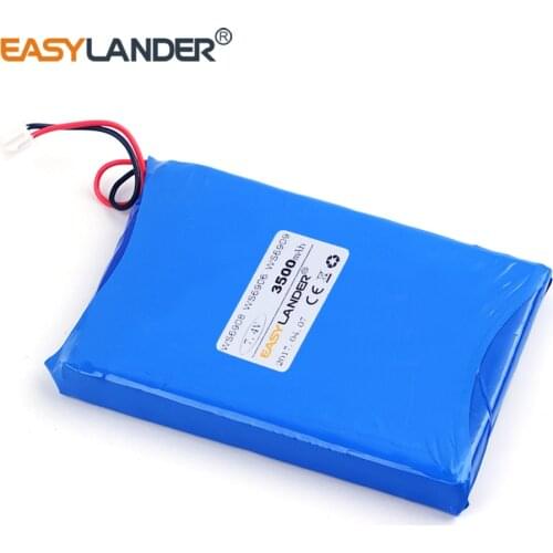 7.4V 3500mAh Li polymer battery For Freesat V8 V71HD satlink WS6902 WS6912 WS6909 WS6918 WS6922 WS6925 WS6926 WS6939 WS6960