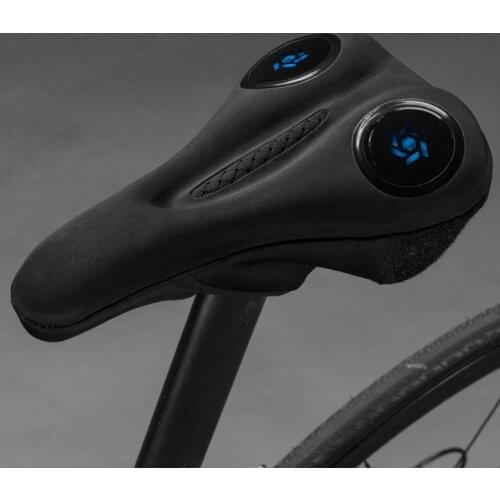 Bicycle Saddle Cover Ergonomic Design Shock Absorption Memory Foam Comfortable Padded Bike Seat Cushion for Cycling