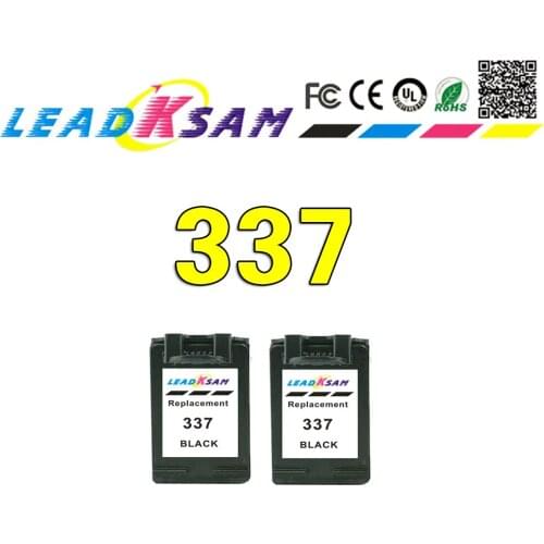 LEADKSAM 337 Ink Cartridge compatible for hp 337 343 for hp337 Photosmart 2575 8050 C4180 D5160 Deskjet 6940 D4160