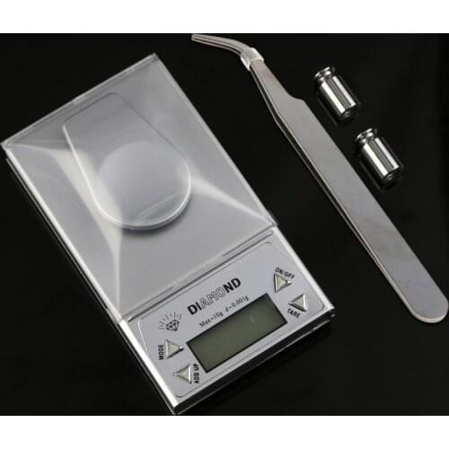 10g/0.001g Milligram Precision Digital Jewelry Diamond Scale Weight Balance Gram