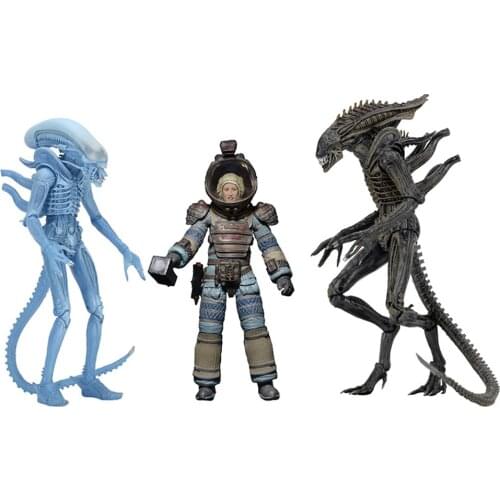 Aliens Predator Series Covenant Defiance Lambert Compression Suit Xenomorph Warrior PVC Action Figure Toy Doll Gift