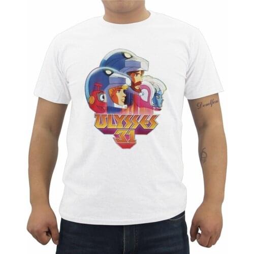New Ulysses 31 Print T-Shirt Classic 80s Childrens TV Cartoon Unisex T-shirt Mens Short Sleeve Cotton T-shirt Summer Tees Top