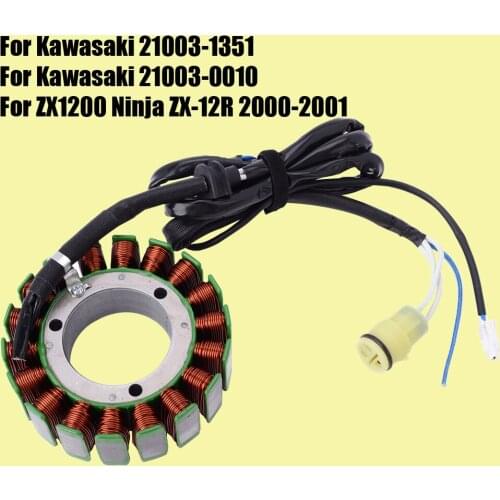 Stator Coil for Kawasaki ZX1200 Ninja ZX-12R ZX12R 2000 2001 Motorcycle Engine Generator Magneto Stator Coil