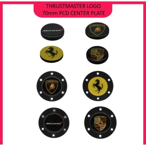 Racing Steering Wheel Logo for Thrustmaster 70MM PCD WHEEL CENTER PLATES sim racing SIMRACING GTSPORT