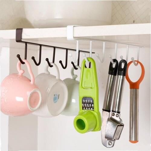 Metal Cabinet Door Drawer Hooks Clothes Hanger Towel Rack Holder Home Organizer for Kitchen Storage Accessories Bathroom Shelves