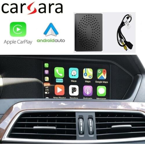 W204 Radio Retrofit Wireless CarPlay Module Black Box for C Class 2011 2012 2013 2014 Activate Decorder Device AirPlay