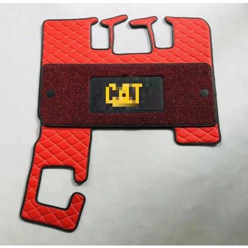 Excavator foot pad Carter 320D/D2 330D 336 349D/D2 cab floor adhesive carpet accessories