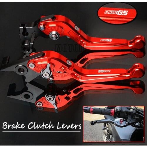 Motorcycle CNC Brake Clutch Levers For BMW F650GS 2008-2012 F650GS/Dakar 2000-2007 Adjustable Folding Extendable F650 F 650 GS
