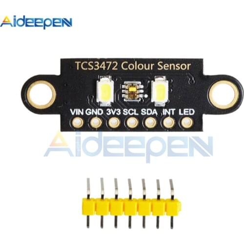 TCS34725 Color Sensor Low Power RGB Light Flora Color Sensor Development Board Color Recognition Module for Arduino