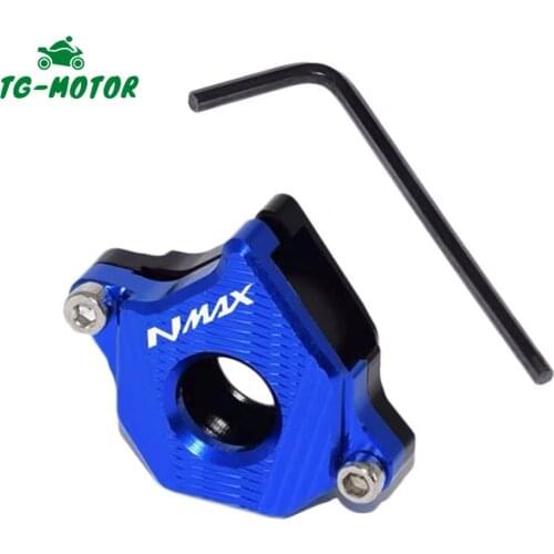 TG-Motor Motorcycle NMAX155 NMAX125 NMAX150 CNC Key Cover Head Bag Cap decor key head For Yamaha NMAX 155 150 125 2015-2020 2021