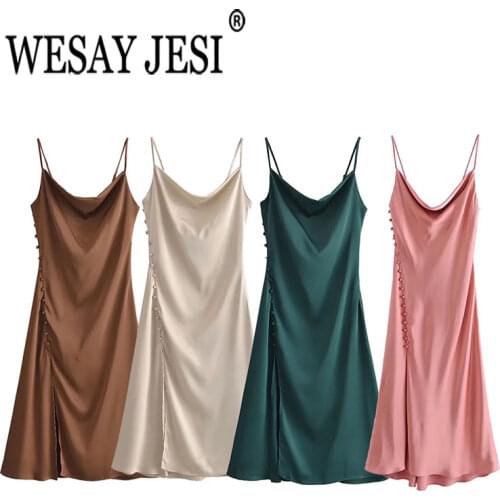 Летние платья с разрезом Wesay Jesi China At AliExpress