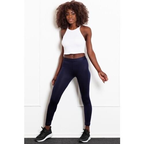 Pinkmark Women Navy Blue Leggings