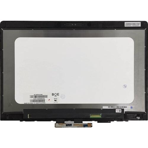 For HP EliteBook 840 G5 NV140FHM-N4B FHD 1920x1080 14.0'' LCD Screen Display Touch Digitizer Assembly + Bezel