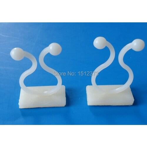 100pcs/lot KL-7 adshesive tie holder twist lock nylon66 material