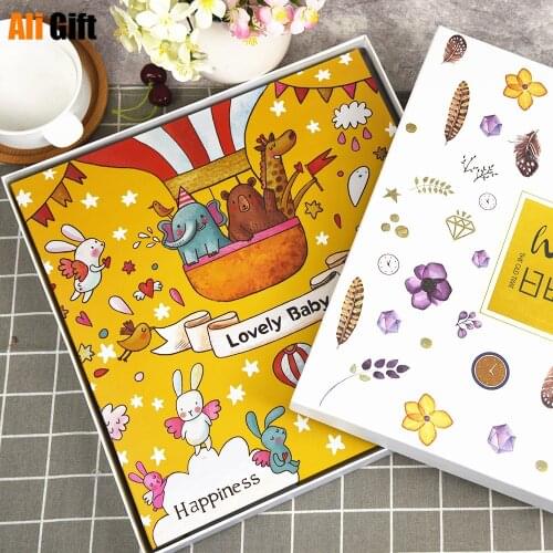 18-inch film hand-self-paste photo album DIY family baby photo album couple the creative gift