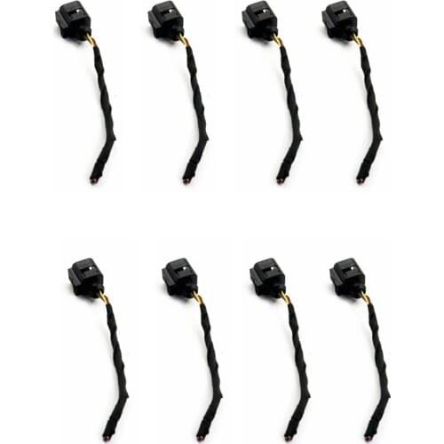 8PCS 4B0973712 4Pin Car Coolant Temperature Sensor Plug For VW Jetta Golf Passat Beetle Q5 A3 A4 S4 A6
