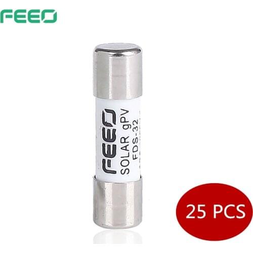 FEEO DC Fuse Automatic CE DC PV 15 32 Amp 10x38 1000V Din Rail Electronic Solar 1000Vdc Fuse