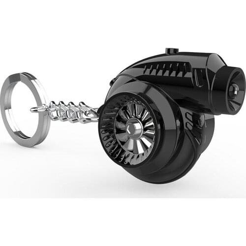 5 Colors Mini Turbo Turbocharger Keychain LED light Turbine Key Chain Ring Keyring Keyfob Car Keyring Брелок Llavero
