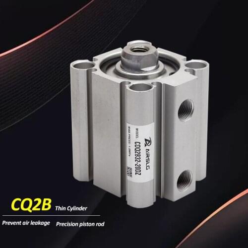 CQ2B/CDQ2B with magnet bore 32mm stroke 5-100mm CDQ2B32-20DZ Double Acting single rod compact air cylinder smc type