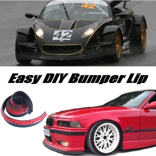 Bumper Lip Deflector Lips For Lotus 340R Front Spoiler Skirt For Car View Tuning / Body Kit / Strip