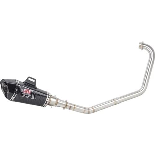 For YAMAHA YZF R15 (2008-2017) MT-15 MT 125 Full Exhaust System Muffler Pipe Motorcycle Yoshimura Slip On Front Tube Headers