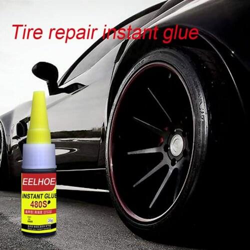 Auto Adhesives Tire Repair Glue Sealer Super Caulk Car Rubber Repair Tire Glue Window Speaker Seal Tire Repair Glue JS22