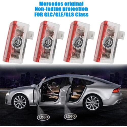 2X For Mercedes Benz GLC class amg Led Car Door Logo Laser Projector Light styling Logo light Accessories