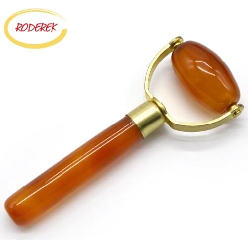Small Jade Roller Face Massager Natural Jade Face Roller Stone Healthcare Slimming Face Massager