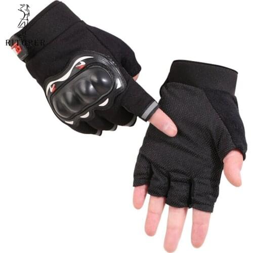 Tactical Fingerless Gloves Military Army Shooting Paintball Airsoft Bicycle Motorcross Combat Hard Knuckle Half Finger Gloves