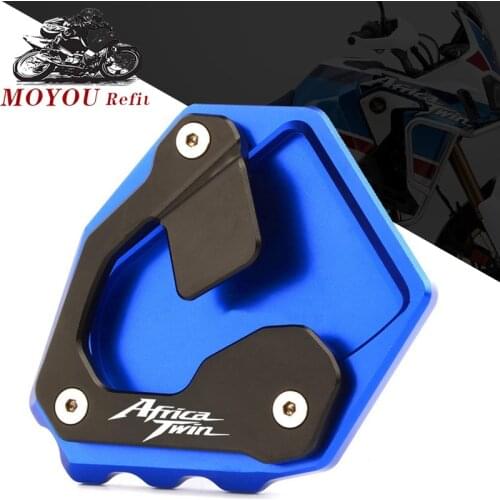 For Honda CRF1000L CRF 1000L Africa Twin ABS/DCT Motorcycle Kickstand Enlarge Foot Side Stand Extension Pad Support Plate