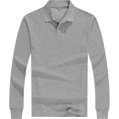 Various Colors Cheap Work Uniform Mens Long Sleeve Polo t Shirt For Advertising