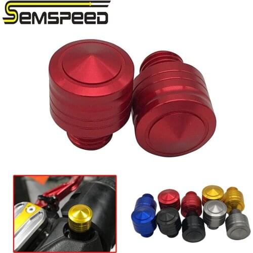 SEMSPEED M10X1.25 CNC Rear Side View Mirrors Screw Hole Plug Bolts For BMW S1000XR S1000 XR 2015-2020 2016 2018 2019 Accessories