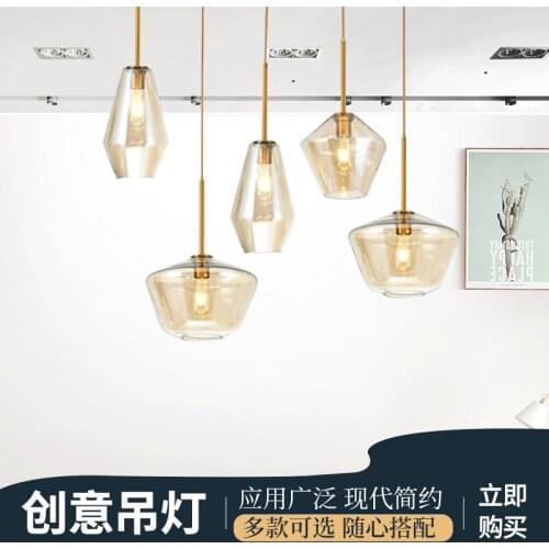 Modern iron crystal crystal hanging lamp chandeliers ceiling avizeler nordic decoration home living room decoration