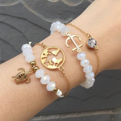 Boho Jewelry 2021 Womens Jewelry Bargain Bead Bracelet Girls Ornaments Gifts for Girls Junk Aesthetics Friendship Bracelet