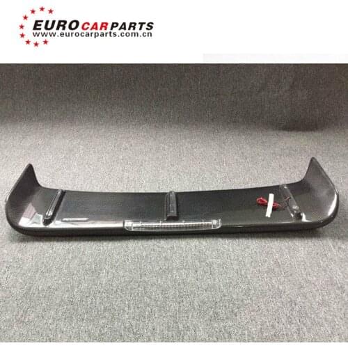 G class w463 carbon finber rear roof spoiler for g63 g65 g500 g400 g55 g350 carbon finber rear wing with led brake lights