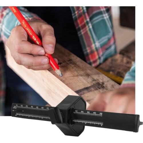 0-150mm Parallel Marking Gauge Marker Scriber with Scale Woodworking Marking Tool Metal Scribing Gauge Woodworking Tool