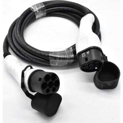 16A 32A Mode Level AC Ev Charger 7KW 11KW EVSE Portable Electric Vehicle Car Type IEC6196 1 J177