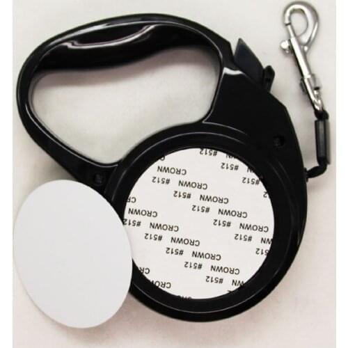 2pcs/Lot sublimation blank Retractable Dog leash tags for Sublimation INk Transfer Printing Heat Press DIY Print