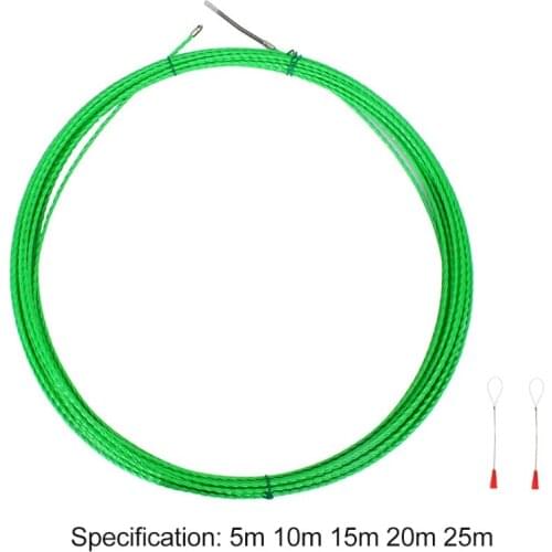 5/10/15/20/25m Cable Puller Electrical Wire Fish Tape Cable Wire Puller Lead Device Construction Electrician Hand Tools