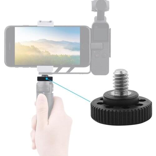 5pcs 1/4 Inch Screw Thread Quick Release PlateThumb Screws Tripod Head Bracket Mount Adapter for Sports Camera Accessories