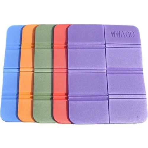 Outdoor Small Cushion Folding Picnic Cushion Mountaineering XPE Moisture-proof Pad Ultra Light Waterproof Foam Floor Mat 5Pcs