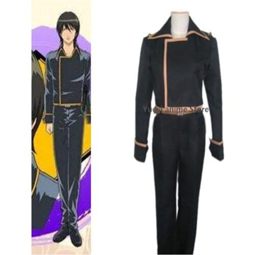Anime Gintama Cosplay Yamazaki Sagaru Cosplay Gintama Cosplay Costume customized any size