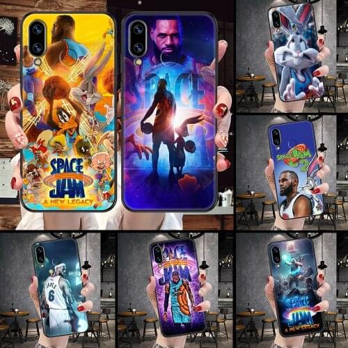 Space Jam Oedmeb American Phone Case For Huawei Honor 6A 7A 7C 8A 8X 8 9 9X 10 10i 20 Lite Pro black painting coque soft funda