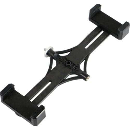 PULUZ PU394 Live Broadcast Dual Phone Brackets Horizontal Holder for iPhone, Galaxy, Huawei, Xiaomi, Sony and Other Smart Phones