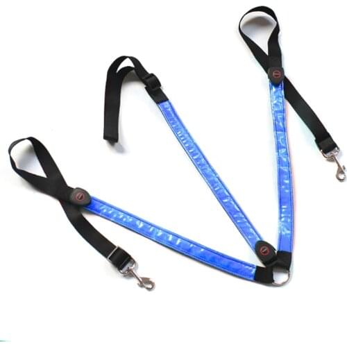 Horse Webbing Harness Collar Breastplate Night Visible Safe LED Light Chest Belt