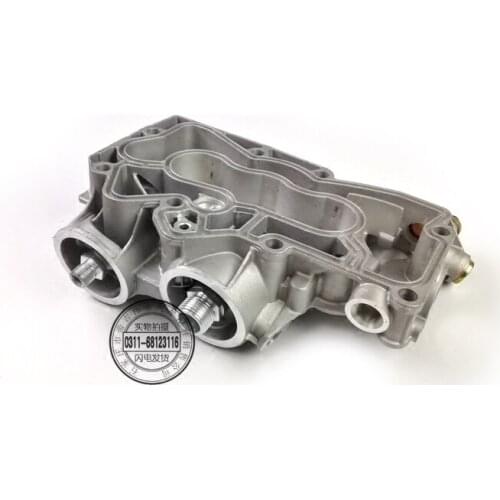 FOR excavator D4D 6D6E oil radiator cooler housing side cover 04299502