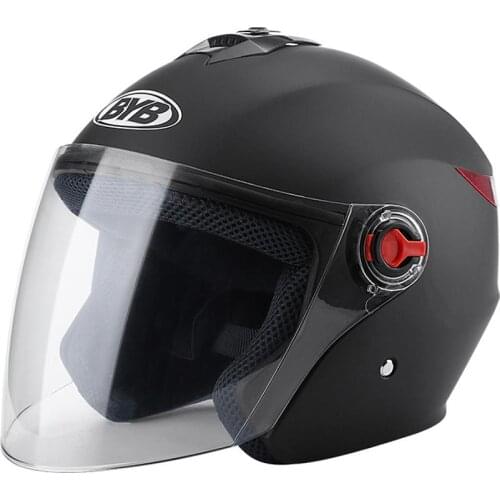 Motorcycle Helmet Open Face Half Helmet Double Sunshade Motorcycle Racing Helmet Off Road Touring For Adult Men Women