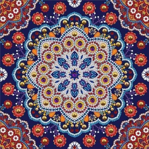 5D Diy Diamond Painting Special-shaped drill Mandala pattern Diamond Embroidery Mosaic Cross Stitch Kit Home Decoration gift