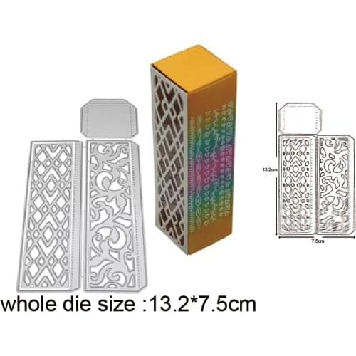 Gift box New Arrival Metal Cutting Dies Embossing Scrapbooking Stencil Craft Cut Dies For DIY Card Crafts