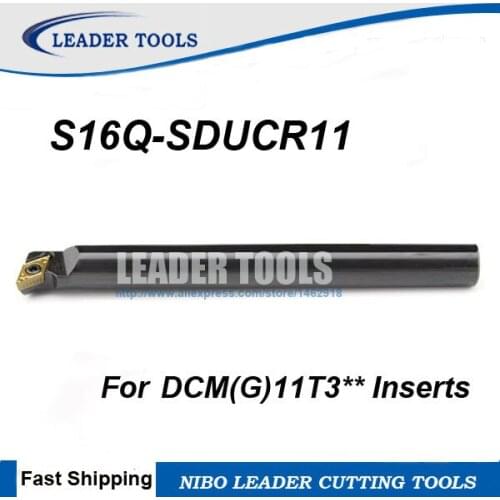 S16Q-SDUCR/L11 Internal turning tools,Boring Bar,indexable CNC tool holder,cutting tool,Internal Boring bar fo DCMT11T3 Insert